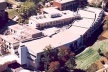 Vista aérea da University of Cincinnati's College of Design, Architecture, Art and Planning. Peter Eisenman