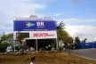 Placa da empresa responsável pela revitalização da marina do Parque do Flamengo<br />Foto divulgação  [Acervo Sonia Rabello]