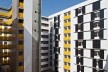 Residencial Corruíras, circulação vertical e pátio interno. Marcos Boldarini, Lucas Nobre e Renato Bomfim<br />Foto Daniel Ducci 