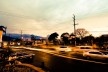Entardecer e trânsito, San José, Costa Rica<br />Foto Junia Mortimer 