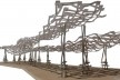 Clichy – Montfermeil Metro Station, pergola, Paris, first prize, Miralles Tagliabue EMBT<br />divulgación / divulgation 