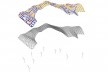 Clichy – Montfermeil Metro Station, roof structure axonometric, Paris, first prize, Miralles Tagliabue EMBT<br />divulgación / divulgation 