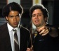 Carandiru Outras Histórias. Roberto Gervitz e o ator Robson Nunes<br />Foto Christiana Carvalho 