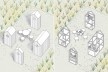 The cabins, structure and program [Atelier Ichiku]