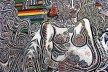 Muro grafitado em Berlim<br />Foto Pedro Pie 
