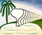 O sono, Tarsila do Amaral, 1928. Óleo sobre tela [XXIII Bienal Internacional de São Paulo]