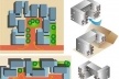 Variação combinação dos módulos<br />Imagem dos autores do projeto 