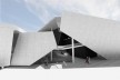 Perspectiva da entrada do foyer central<br />Imagem do autor do projeto 