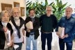 Célia Kawai, Michel Gorski, Hugo Segawa, Vladimir Bartalini e Oscar Bressane<br />Foto Jade Gadotti 