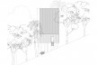 Monkey House, elevação lateral, Paraty RJ Brasil, 2020. Arquiteto Marko Brajovic / Atelier Marko Brajovic<br />Imagem divulgação/ disclosure image  [Atelier Marko Brajovic]