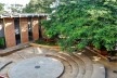 Teatro de Arena e Ateliês, à esquerda. Escola de Artes e Arquitetura da PUC-Go<br />Foto Roberto Cintra 