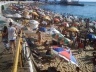 Vendedores ambulantes no Porto da Barra<br />Foto do autor 