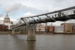 Millenium Bridge, detalhe da ponte<br />Foto Beni Barzellai 