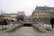 Passarela Solferino, visão geral em direção ao Museu D´Orsay<br />Foto Vera Hazan 