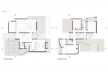 Casa H, plantas, Funes, Argentina. Arquitectos Matías Blas Imbern y Agustina González Cid<br />Desenho do escritório 
