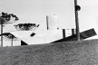 Clube Santa Mônica, guarita, parte construída do projeto ganhador do concurso, 1962, Curitiba. Arquitetos Francisco Moreira, Forte Netto, José Maria Gandolfi e Roberto Luis Gandolfi<br />Foto divulgação 