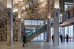 Hall de entrada do Museu do Futebol<br />Foto Nelson Kon 