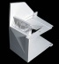 Maquete do Módulo das exposições temporárias<br />Foto Daniel Malhão 
