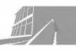 Associação da Indústria Têxtil, vista externa do edifício, Ahmedabad, Gujarat, Índia, 1954. Arquiteto Le Corbusier<br />Elaboração/ Elaboración Edson Mahfuz 
