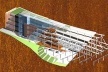 Perspectiva isométrica esquemática<br />Imagem da equipe premiada 