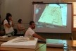 Oficina de Modelos, 21 de fevereiro, manhã, alunos apresentam o processo de trabalho<br />Foto Abilio Guerra 
