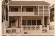 Projeto de Arialdo Pinho, 1955. Residência Paulo Sobral. Elementos que formam o repertório da arquitetura moderna. Rua Mossoró, 510, Tirol<br />Foto divulgação, 1956  [Acervo família Sobral]