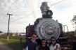 Bento Gonçalves RS, passeio de Maria Fumaça. Dentro dos vagões acontecem encenações teatrais regionais com música típicas<br />Foto Sérgio Antonio dos Santos Jr 