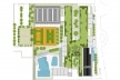 Concurso de Propostas Arquitetônicas para o futuro SESC Guarulhos, implantação, 9º lugar. Batagliesi Arquitetos + Designers<br />Desenho dos autores 