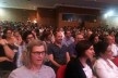 Plateia na homenagem a Paulo Mendes da Rocha, auditório Ruy Barbosa, Universidade Presbiteriana Mackenzie
<br />Foto Abilio Guerra 