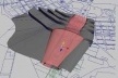 Diagramas/”quadros” de uma animação, mostrando a deformação sofrida pela superfície que representa a cidade latente (sobreposta à cidade “real”), em virtude do “aparecimento e desaparecimento” de eventos efêmeros
