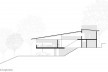 Residência Atibaia, corte longitudinal, Atibaia SP, 2008. Arquiteto Bernardo Telles.<br />Imagem divulgação 