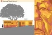 Rota do São Benedito, fachada Maria Sururu, Vitória ES. Arquitetos Juliana Lisboa e Renato Pontello / Cidade Quintal<br />Imagem divulgação  [Acervo Cidade Quintal]