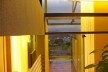 Paisagem a partir do pátio – A paisagem foi fator determinante no partido adotado<br />Imagem dos autores do projeto 