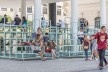 Transborda!, Museu de Arte do Rio, Praça Mauá, Rio de Janeiro RJ Brasil, 2018. Arquitetos Antonio Pedro Coutinho e Adriano Carneiro de Mendonça (autores) / Estúdio Chão<br />Foto Renato Mangolin 
