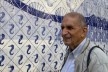Roberto Segre no Palácio Capanema, Rio de Janeiro<br />Foto Silvana Romano Santos 