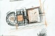 Centro Cultural de Moravia, Medellín, croquis del arquitecto [Fundación Rogelio Salmona]