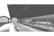 Museu de Arte Kimbell, vista externa, Fort Worth, Texas, EUA, 1972. Arquiteto Louis I. Kahn<br />Modelo tridimensional Miguel Bernardi / Imagem Edson Mahfuz 
