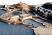 Maquete da Proposta – Complexo de Piscinas e Prédio de Equipamentos<br />Imagem do autor do projeto 