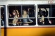 Transporte público, outro aspecto de tram no percurso do centro histórico<br />Foto Fabio Jose Martins de Lima 