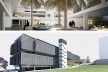 Centro de Referência em Empreendedorismo do Sebrae-MG, praça de integração dos volumes e edifício integrado com a rua e a topografia, 3º lugar. Arquiteto Enrique Hugo Brena, 2008<br />Desenhos escritório 