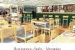 Restaurante Árabe no Mezanino<br />Imagem do autor do projeto 