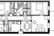Triplex da Rua Bagg: planta original [David Morin]