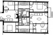 Quatreplex da Rua Coloniale: planta [David Morin]