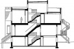 Quatreplex da Rua Coloniale: corte transversal [David Morin]