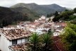 Vista aérea da cidade de Ouro Preto, Brasil. Foto tirada a partir do Grande Hotel Ouro Preto, out. 2006<br />Foto Francisco Alves 