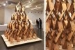 Exposição de maquetes de projetos do arquiteto Kengo Kuma, Japan House, São Paulo, 2017<br />Foto Abilio Guerra 