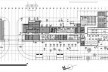 Planta baixa do térreo – vista do pórtico até o novo edifício<br />Imagem do autor do projeto 