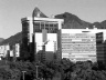 Figura 8 – Vista da janela da sala do meu antigo apartamento, no sétimo andar: bloqueio da vista do perfil das montanhas especialmente do Corcovado