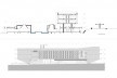 Casa Pastoral Monseñor Juan Sinforiano Bogarín — Conferencia Episcopal Paraguaya, sección y alzado, Asunción, Paraguay, 2020. Arquitectos Nicolás Berger, Giacomo Favilli y Sergio Ruggeri (autores)<br />Imagen divulgación 