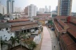 Solário do SESC, implantado sobre o leito do Água Preta<br />Foto Vladimir Bartalini 